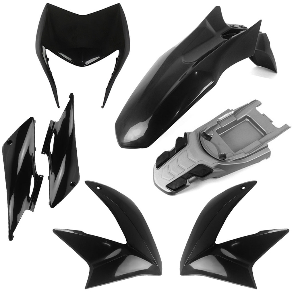 Kit Carenagem Peças Plasticas para Moto Honda NXR Bros 150 ano 2013 2014 Pro Tork