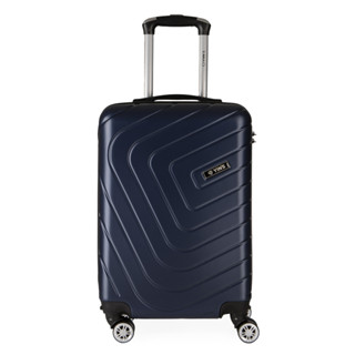 Mala de Bordo Pequena para Viagem em Abs Yins Ys21158 Cadeado Integrado Rodas Duplas Giro 360º Azul em Oferta na Shopee