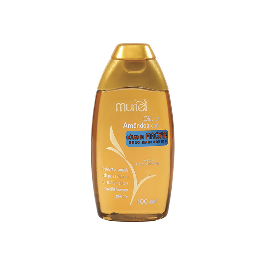 Óleo Corporal Amêndoas com Argan 100ml - Beauty