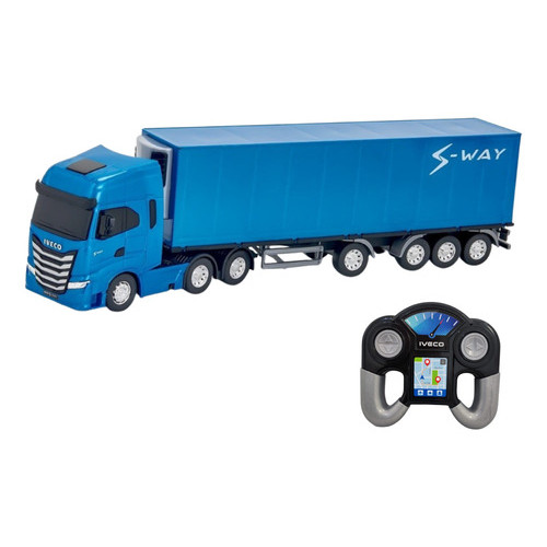 Carreta Caminhão Controle Remoto Iveco Sway Refrigerado