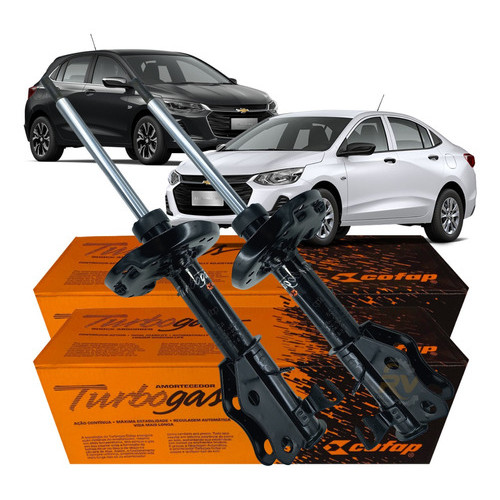 Par Amortecedor Dianteiro Original Cofap Onix Plus 1.0 2020 2021 2022 2023 em Oferta na Shopee