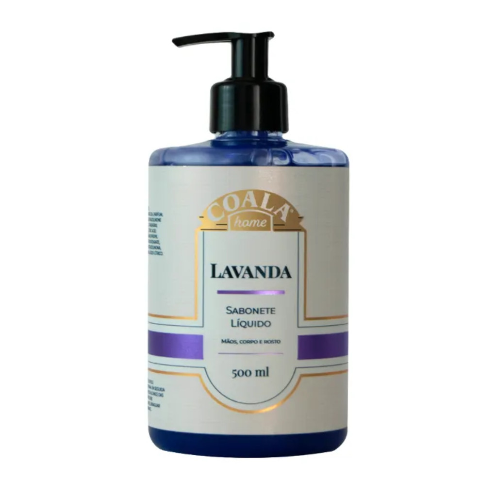 Sabonete Liquido Lavanda 500ml Coala - Mãos, Corpo e Rosto - Beauty