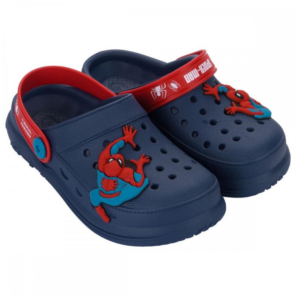 Sandalia Grendene Kids 23235 Babuch Marvel New Step Infantil