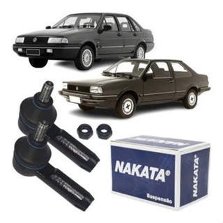 Par Terminal Direção Nakata Vw Santana 1.8 8v 1990 2003 em Oferta na Shopee