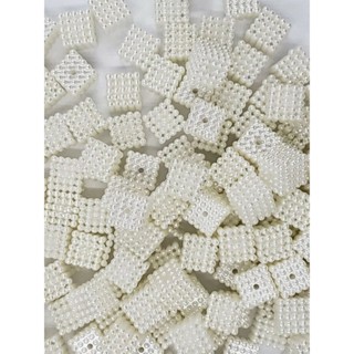 Pérola Craquelada Quadrada 20mm Com 30 Peças em Oferta na Shopee
