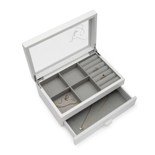 Porta bijoux grande de madeira se cuidar - Imaginarium em Oferta na Shopee