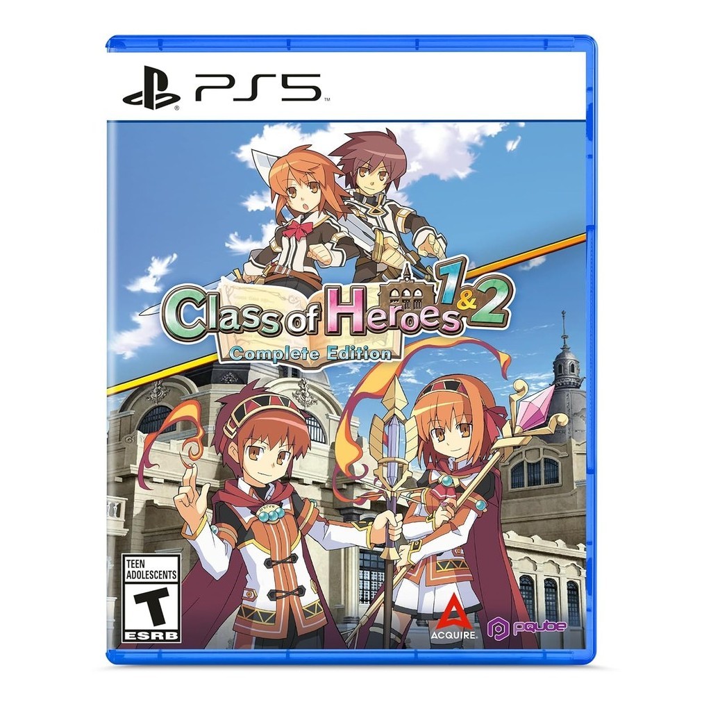 Class of Heroes 1 e 2 Complete Edition PS5 Midia Fisica