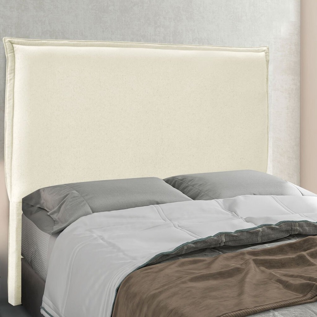Cabeceira Casal 140Cm Linho Rústico Veneza em Oferta na Shopee