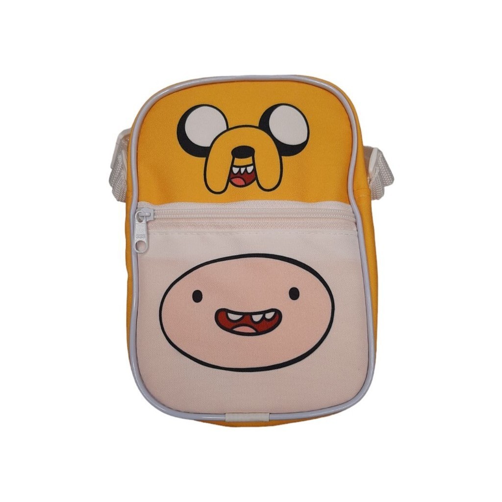Shoulder Bag Hora De Aventura Finn Jake Desenho Animado Aventureiros Iconico