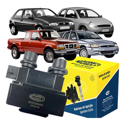 Bobina Ignição Ford Fiesta Escort Courier Ranger 1993 2002