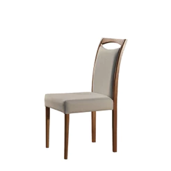 Conjunto 2 Cadeiras Munique Madeira Maciça Mobillare Sala de Jantar Estar Premium