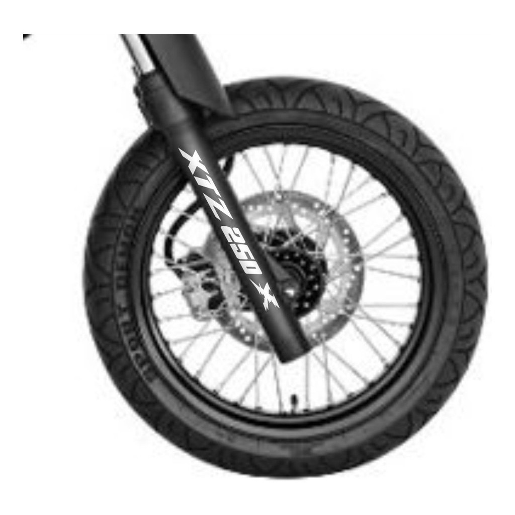 Par de Adesivo Refletivo Para Bengala canela Yamaha Xtz 250 X