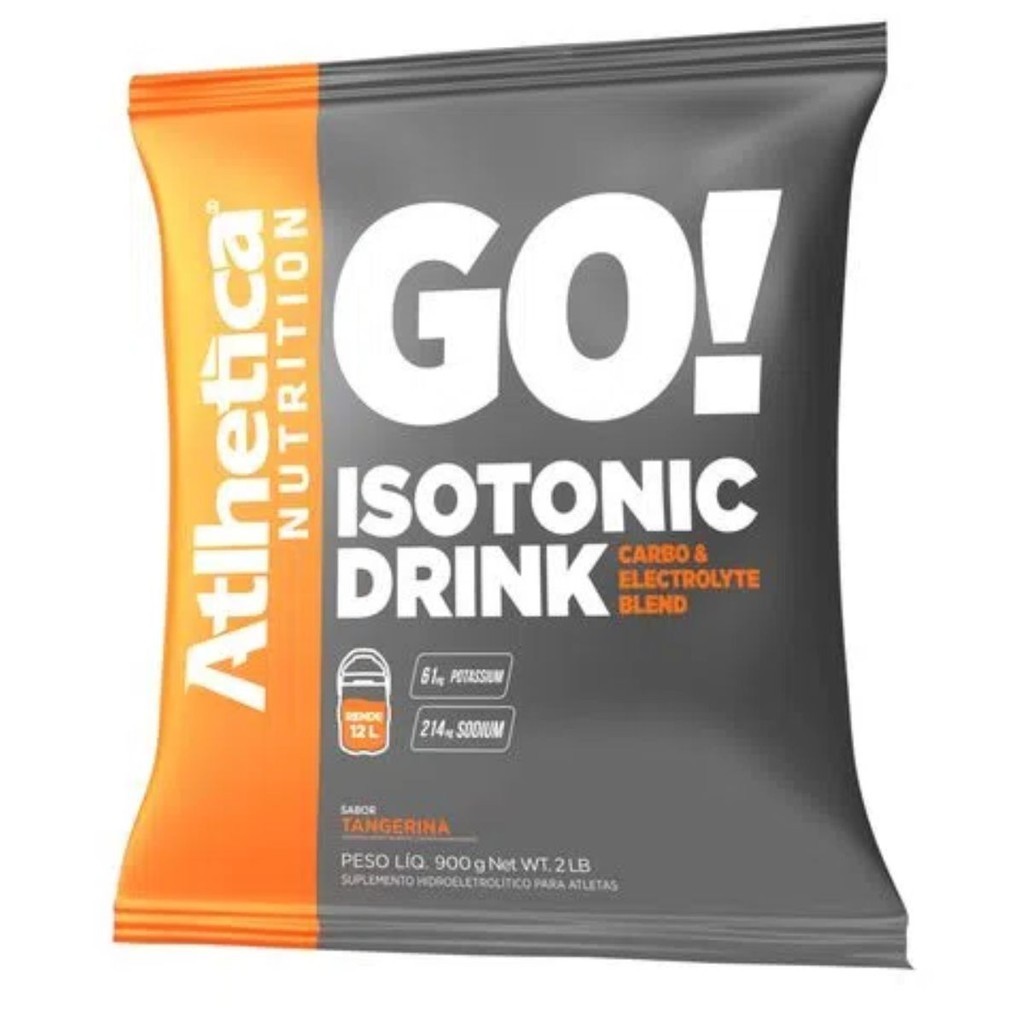 Isotonic Go Isotonico Atlhetica 900g Repositor Rende 12L