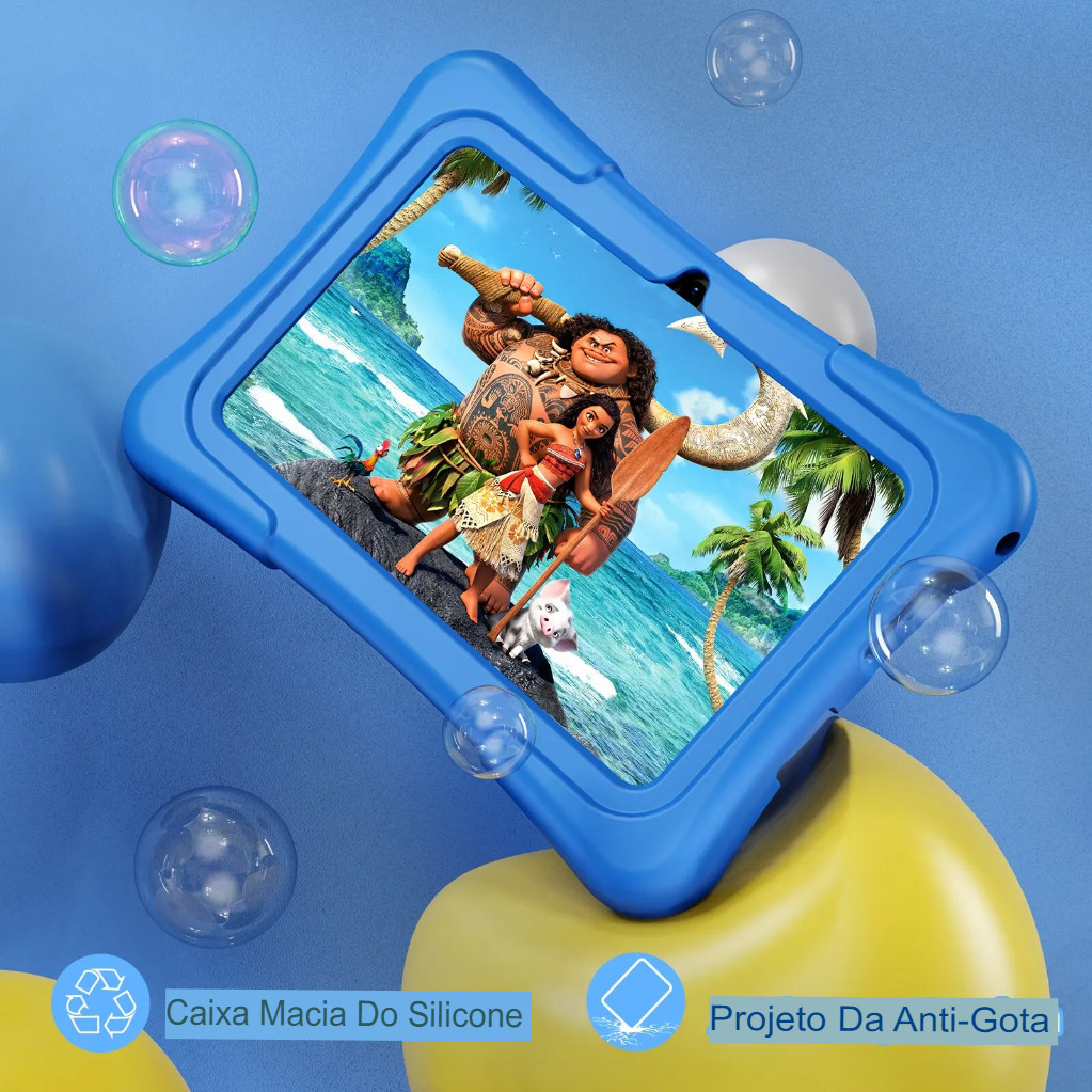 Tablet Pritom Android K7" Kids Pro 2Gb 32Gb Quad Core Azul