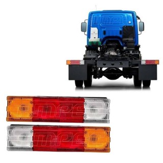 Par Lanterna Traseira Caminhao Mercedes Ford AP88 em Oferta na Shopee