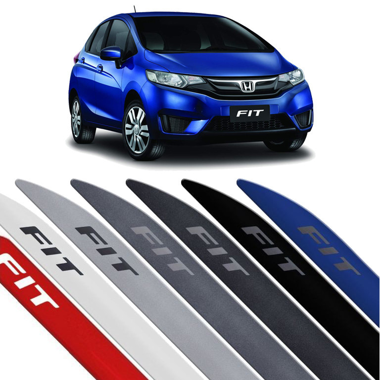 Jogo Friso Lateral Pintado New Fit 2015 2016 2017 2018 2019 Modelo Facão Com Nome
