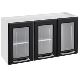 Armário de Cozinha de Aço Aéreo Triplo Telasul Topázio Branco em Oferta na Shopee