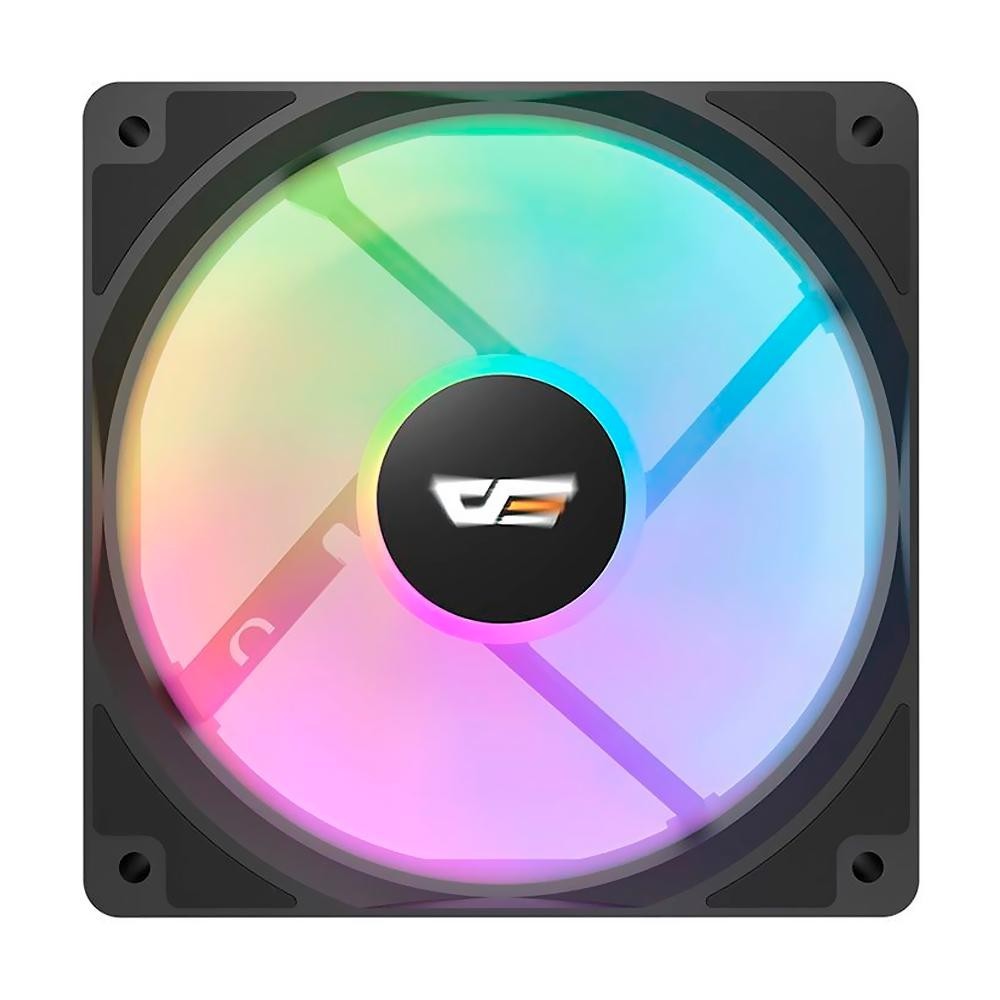 Ventoinha Aigo DarkFlash CL12, 120mm, Led Rainbow, CL12 em Oferta na Shopee