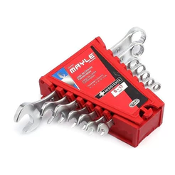 Jogo De Chaves Combinada Crv 6 A 17 Mm Com 7 Peças Mayle