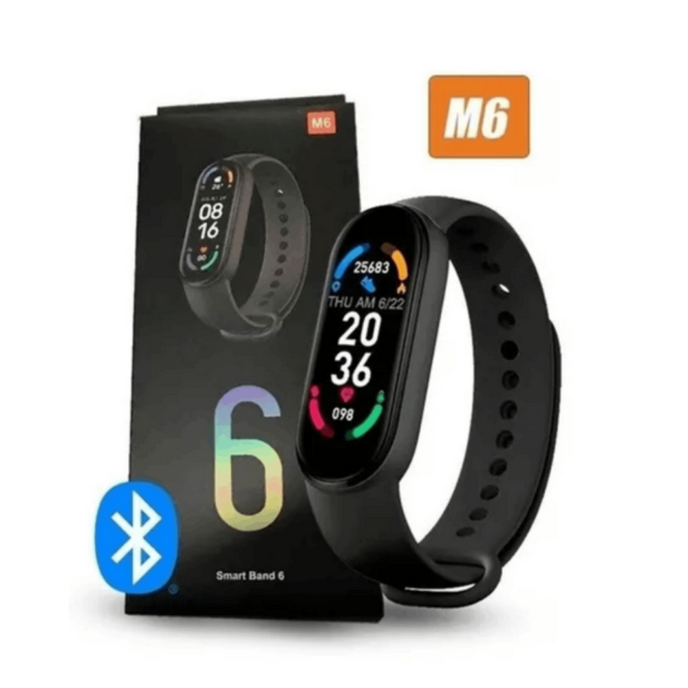 Pulseira Relógio Inteligente Bluetooth M5/M6 resistente a água/Smartwatch Esportivo