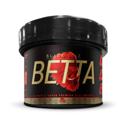 Ração Poytara Betta Black Line 14g - Alimento Super Premium Para Peixe Beta