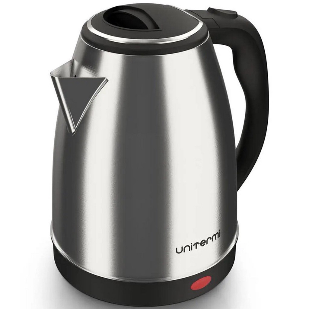 Chaleira Elétrica Unitermi Atacama Prateada 1.8l Rápida, Segura e Moderna em Oferta na Shopee