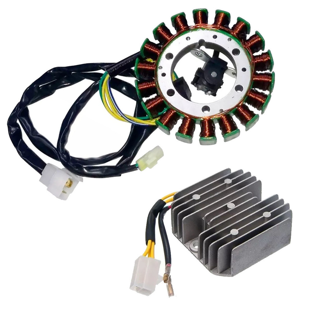 Kit Estator Magneto E Retificador Nx400 Falcon 2000 a 2008 em Oferta na Shopee