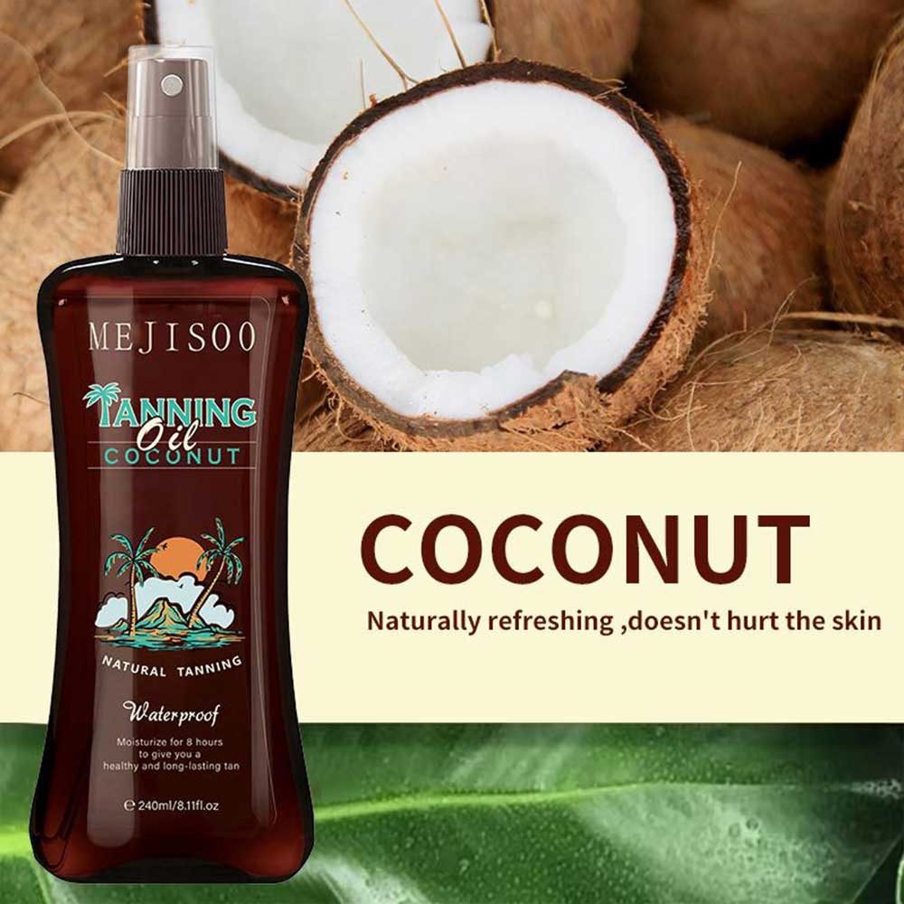 Hawaiian Tropic Island Coconut Dark Tanning Oil 240ml