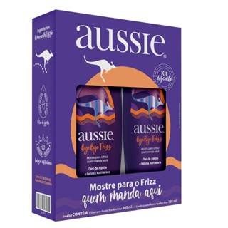 Kit Shampoo Aussie Bye Bye Frizz 360ml + Condicionador 180ml em Oferta na Shopee