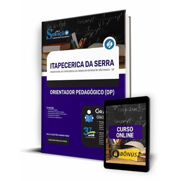Apostila Prefeitura de Itapecerica da Serra - SP - Orientador Pedagógico (OP)