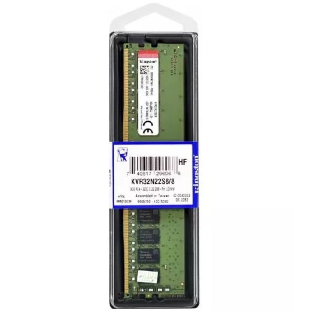 Memoria   8gb Kingston Ddr4 3200mhz Kvr32n22s8/8