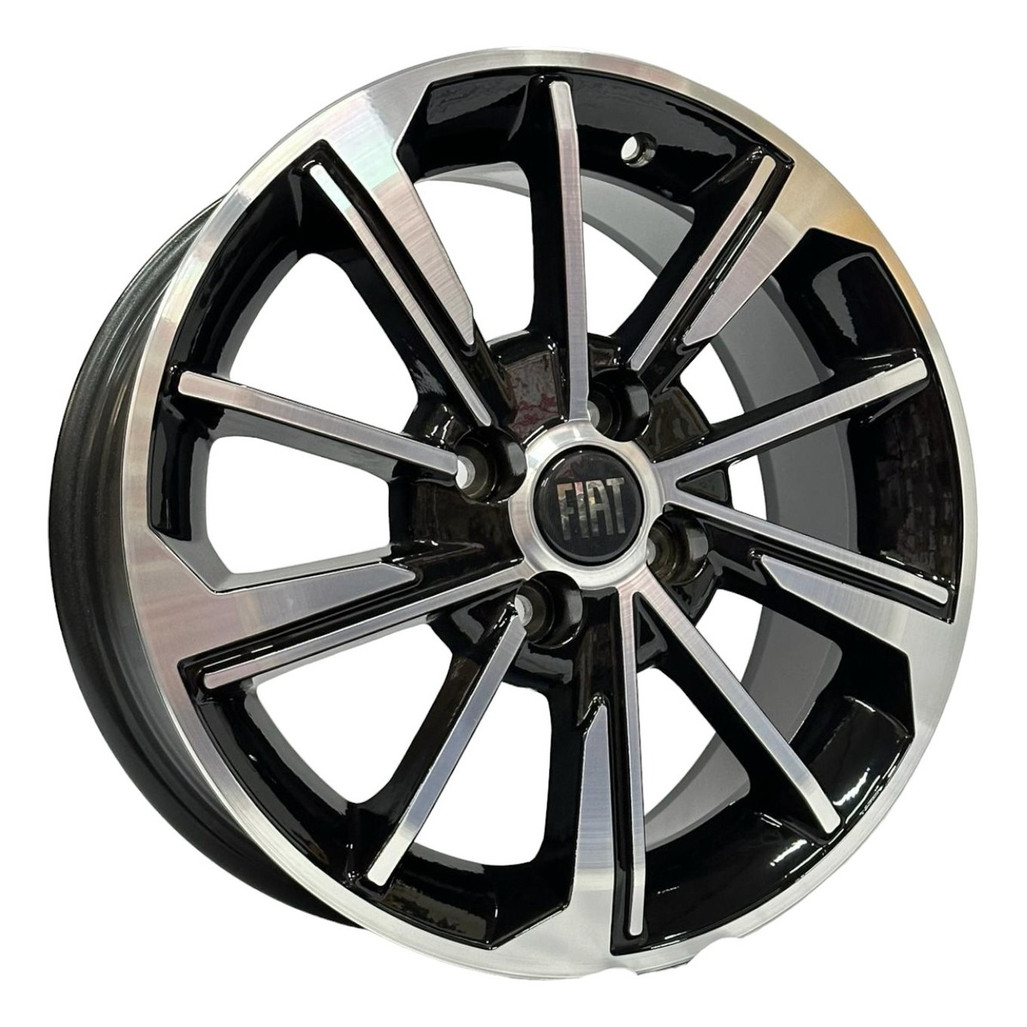 Kit 4 Rodas Aro 15 4x98 Novo Fiat Cronos Grand Siena Palio Argo DP Scorro S266