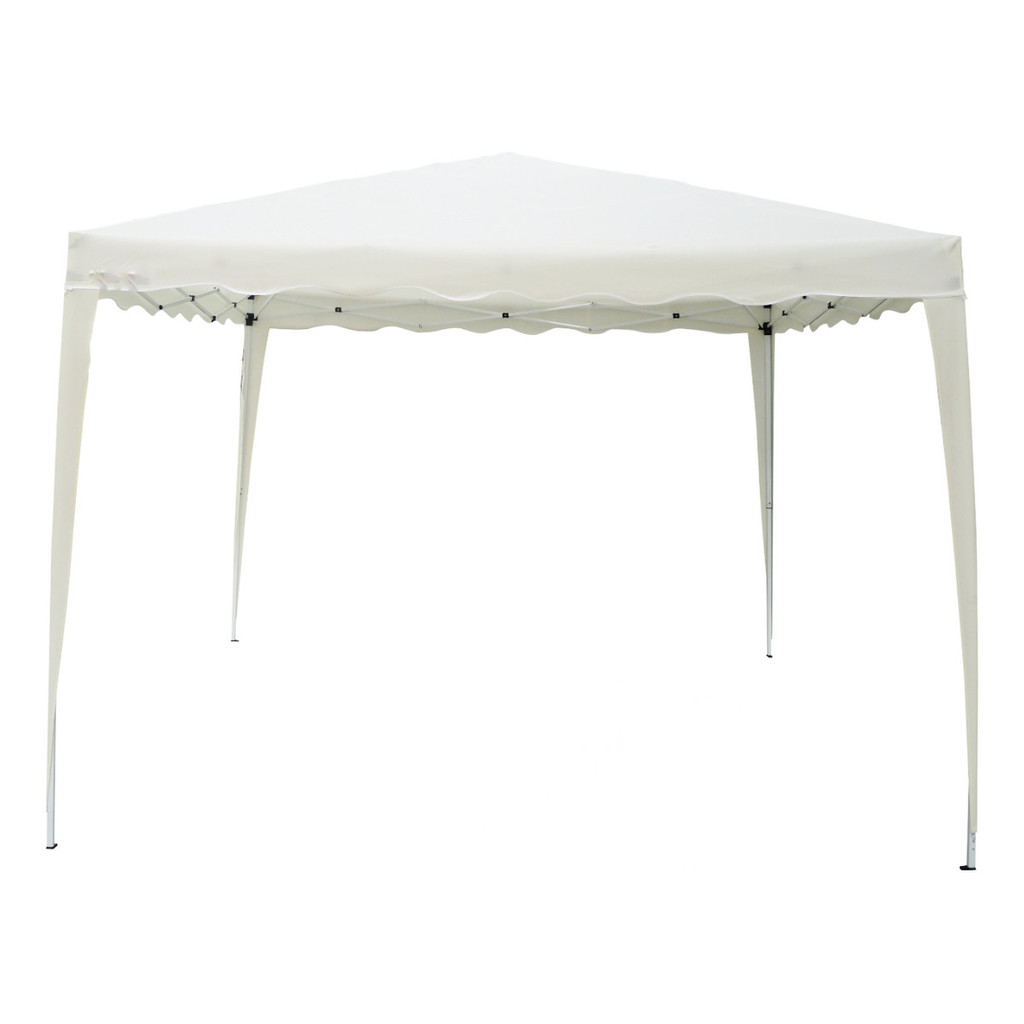 Tenda Gazebo 3x3 Aluminio Barraca Praia Articulada Branco