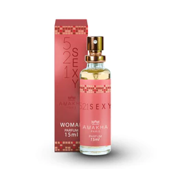 Perfume Feminino 521 Sexy Deo Colônia Alta Fixação 15ml - Perfume de Bolsa Amakha Paris