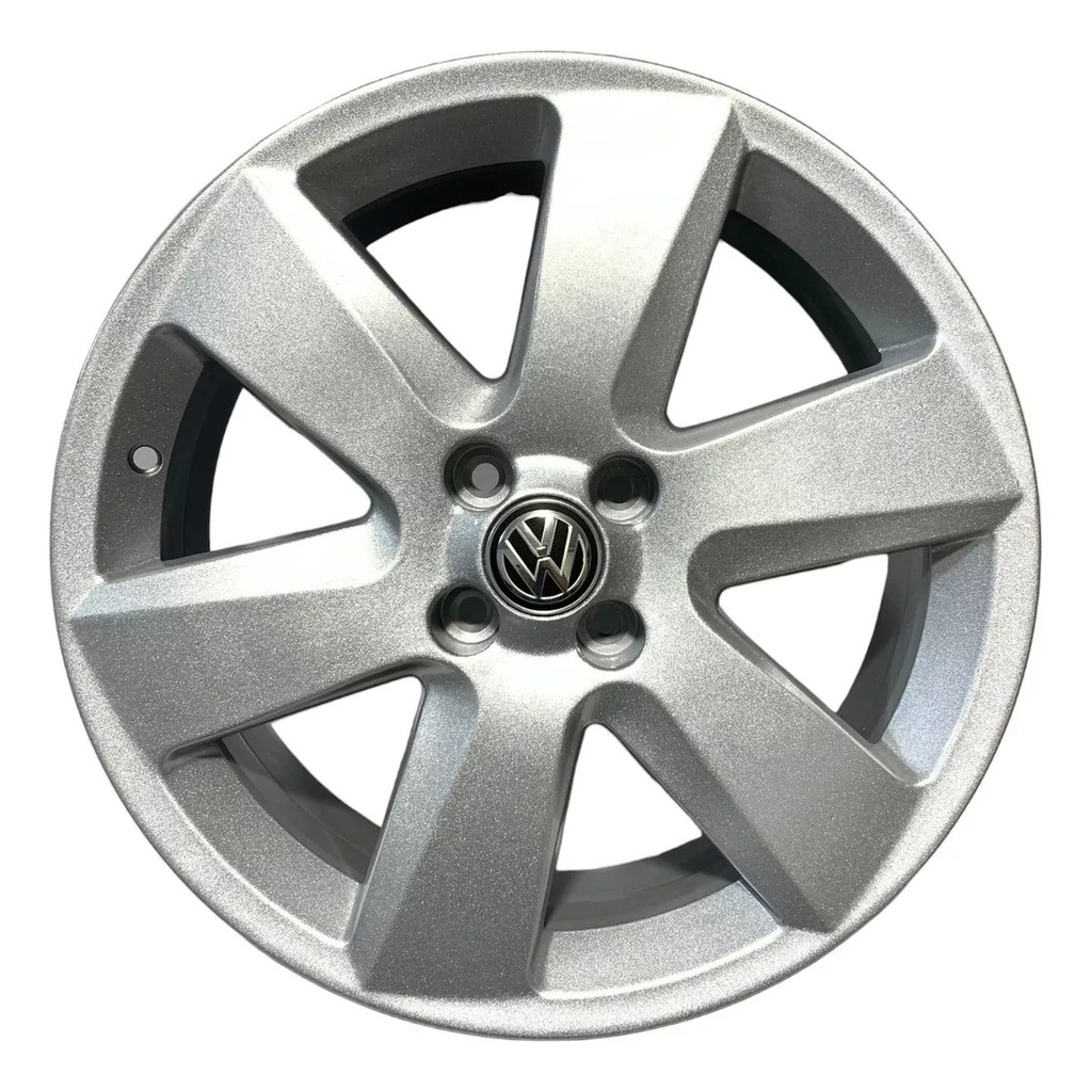 Kit 4 Rodas Aro 17 4x100 VW Saveiro Surf  Prata  Zunky Zk120