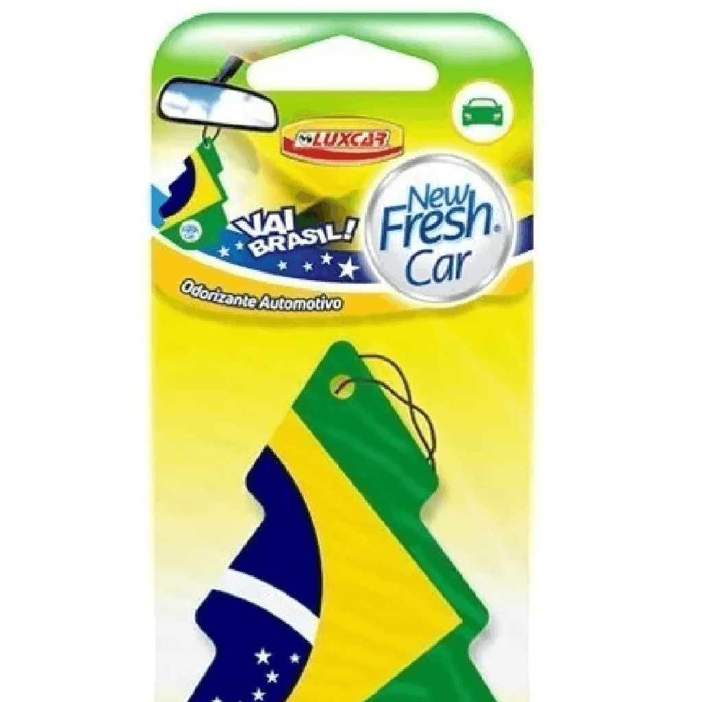 Detalhes do Odorizante Cheirinho NewFresh Car Vai Brasil Carro Perfumado - Luxcar
