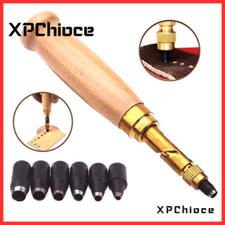 luckyeo Furo De Furador Removível Automático Com Ponta De 6 Tamanhos 1,5-4mm Cintos Automáticos Acessórios De Couro TQ em Oferta na Shopee