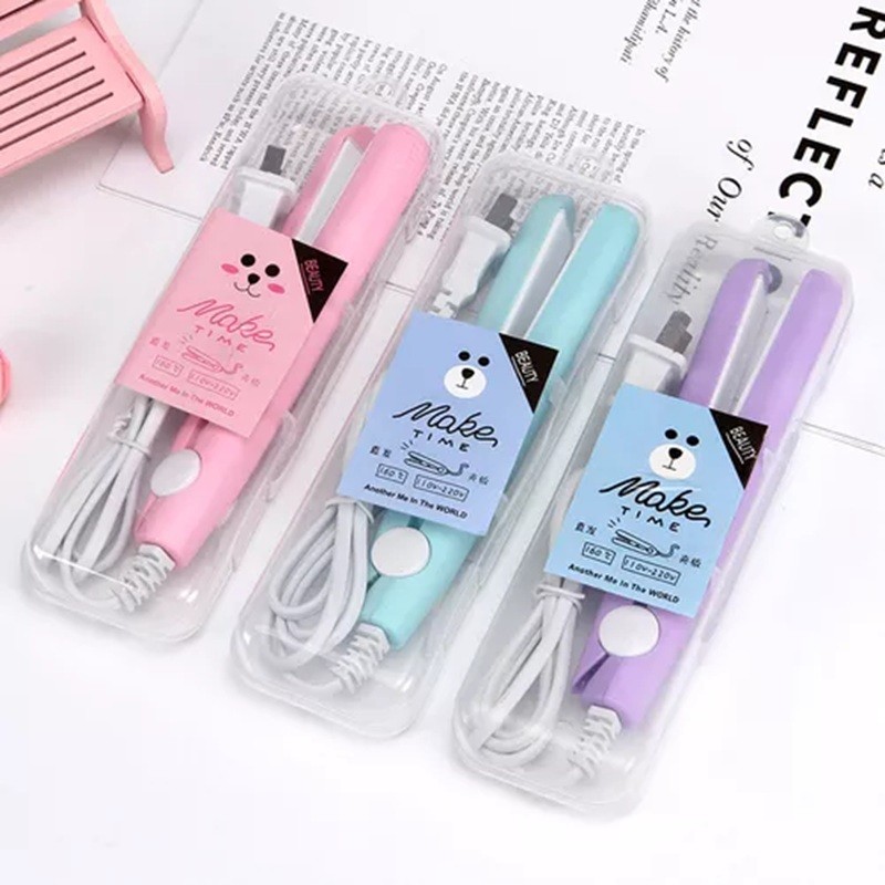 Mini Chapinha Prancha De Cabelo Portátil Chapinha Profissional Bivolt