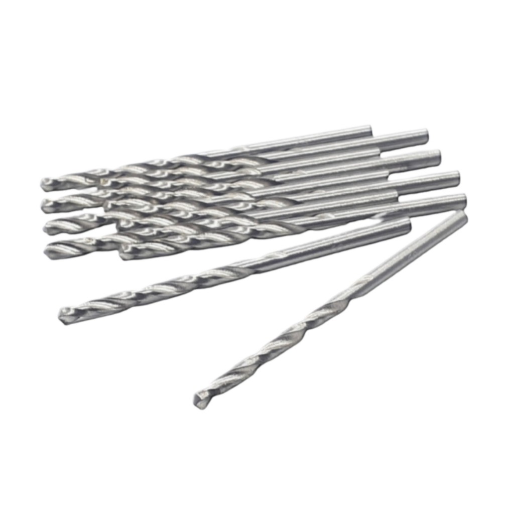 Kit 10 Broca de Aço Rápido Polida 3mm Metais Madeiras em Oferta na Shopee