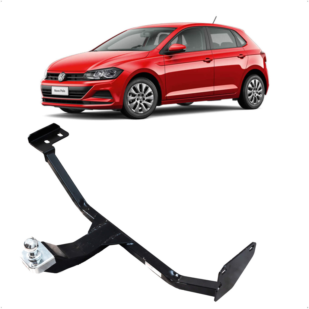 Engate Reboque POLO HATCH 2018 a 2023 (Exceto Versão GTS)Braconi VW-55 em Oferta na Shopee