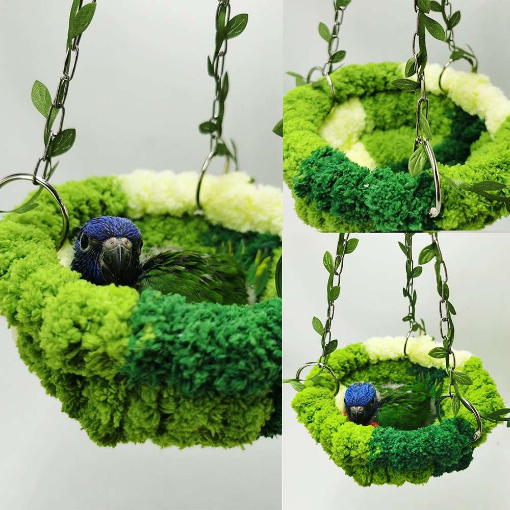 Ninho De Primavera E Outono Pássaros Papagaio Pele De Tigre Quente Peônia Xuanfeng Pendurar Suprimentos Para De Rede em Oferta na Shopee