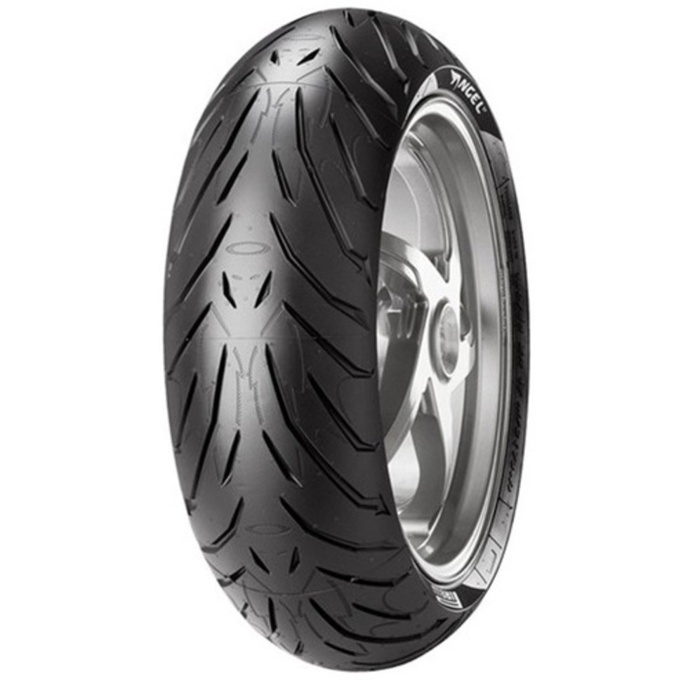 Par de Pneu Mt07 Mt09 Z900 Z800 120/70 180/55 Pirelli Angel ST ORIGINAL · foto 2