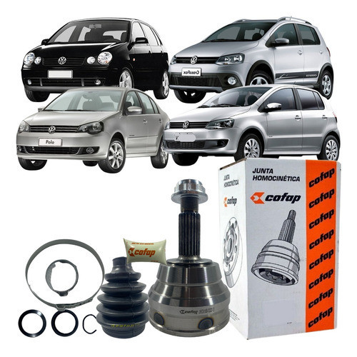 Ponteira Homocinética Cofap Vw Polo Fox Spacefox Crossfox em Oferta na Shopee