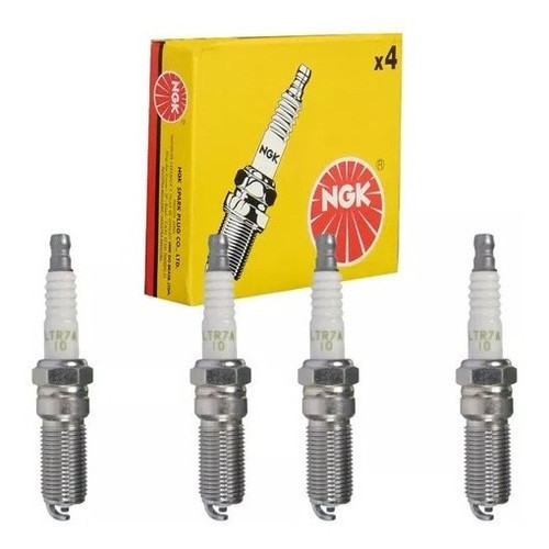 Jogo Vela Ignição Ngk Ford Fiesta Ecosport Focus Ka Ka+ em Oferta na Shopee