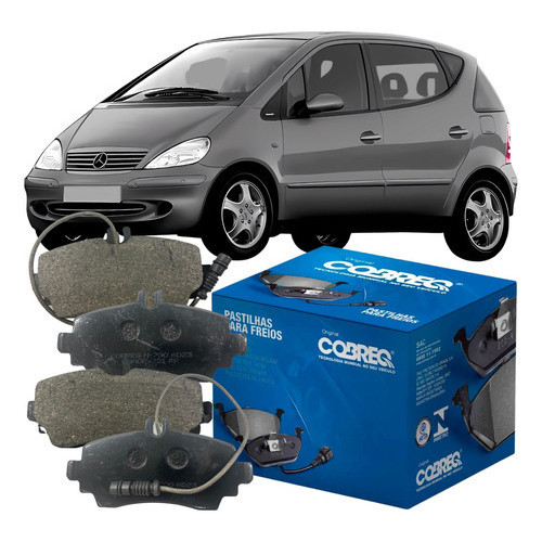 Pastilha Freio Original Cobreq Mercedes Classe A 140 160 190 em Oferta na Shopee