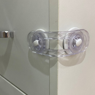 Kit com 4 Trava para gaveta, porta, armário, geladeira, segurança para bebe em Oferta na Shopee