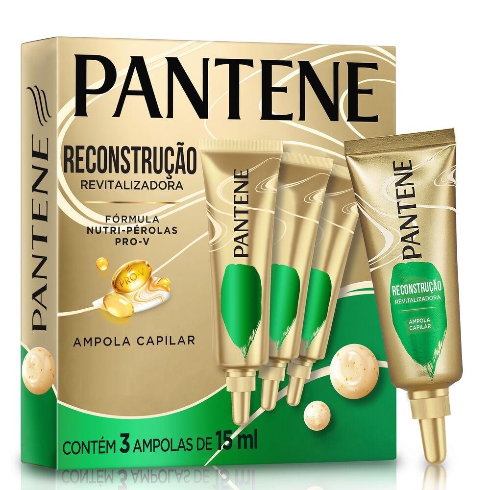 Ampola Pantene Pro-V Restauração 45ml com 3 Unidades em Oferta na Shopee