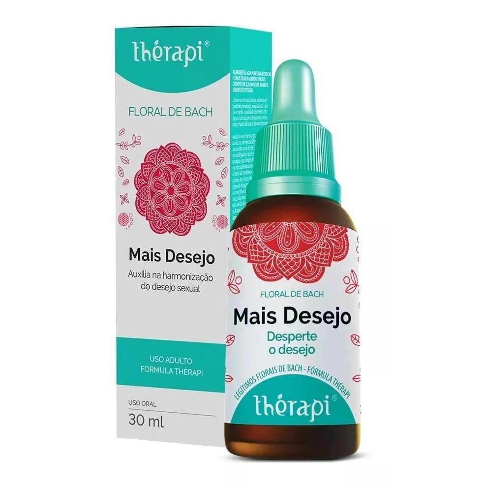 Floral Mais-Desejo 30 ml - Floral Thérapi