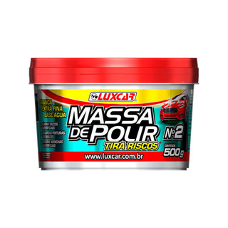 Massa de Polir Tira Riscos Recupera Pintura Queimada 500g - Luxcar em Oferta na Shopee