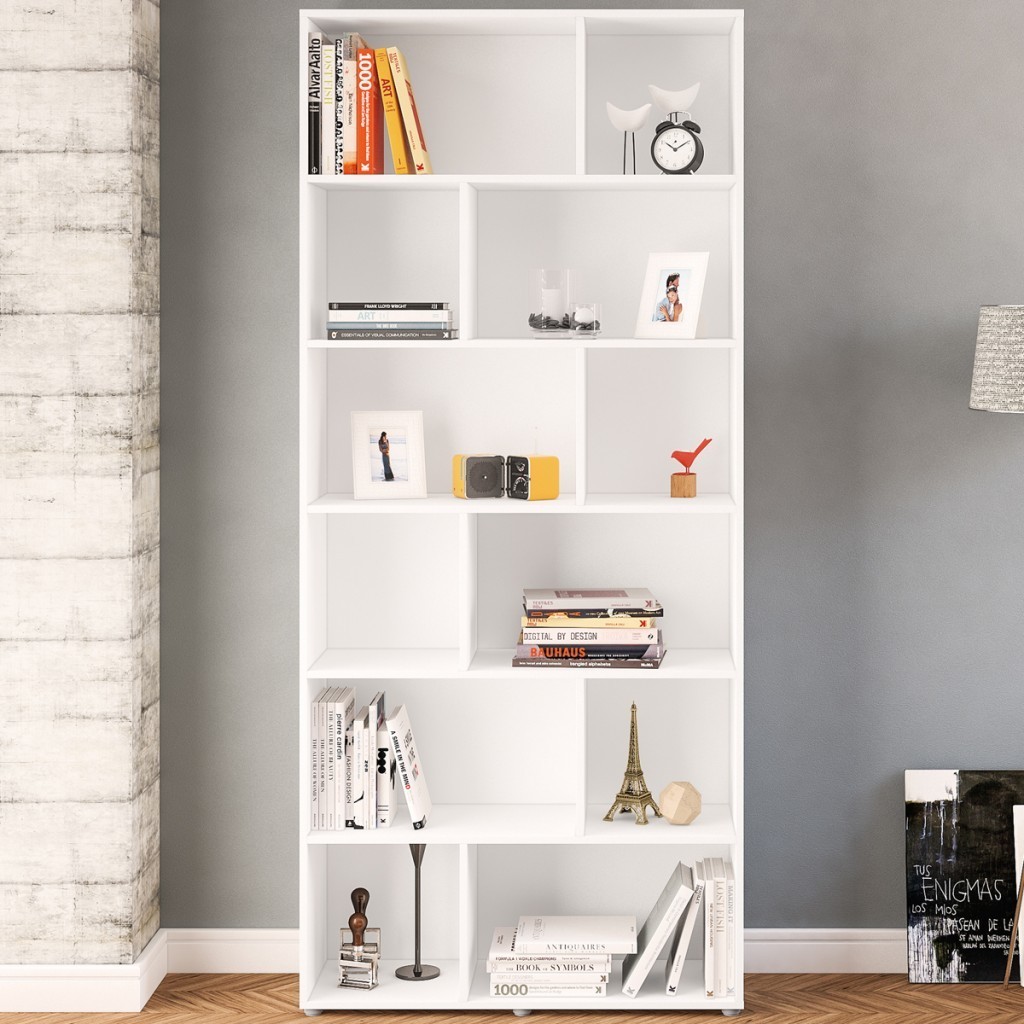 Estante para Livros Xangai 10 Prateleiras em Oferta na Shopee
